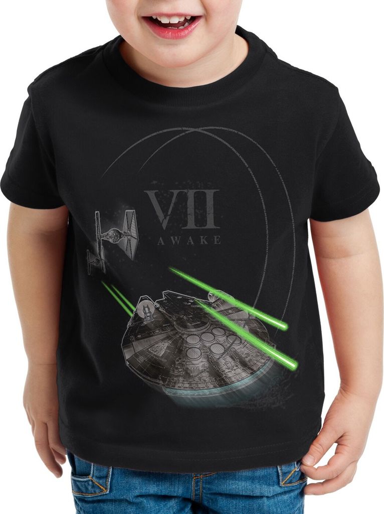 A.N.T. IX Aufstieg Kinder T-Shirt rasender falke tie