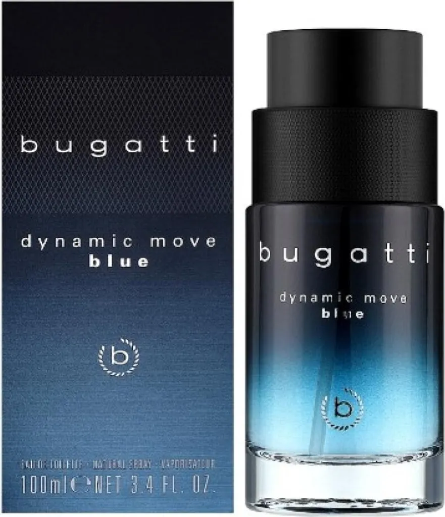 Bugatti Dynamic Move Blue Parfum 100ml - Notes Fraîches et Tenue Longue - 3