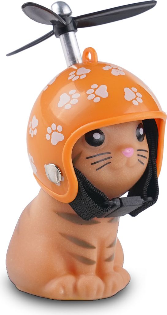 Winkee - Anatra cigolante in bicicletta con casco | Il Immagine del prodotto 