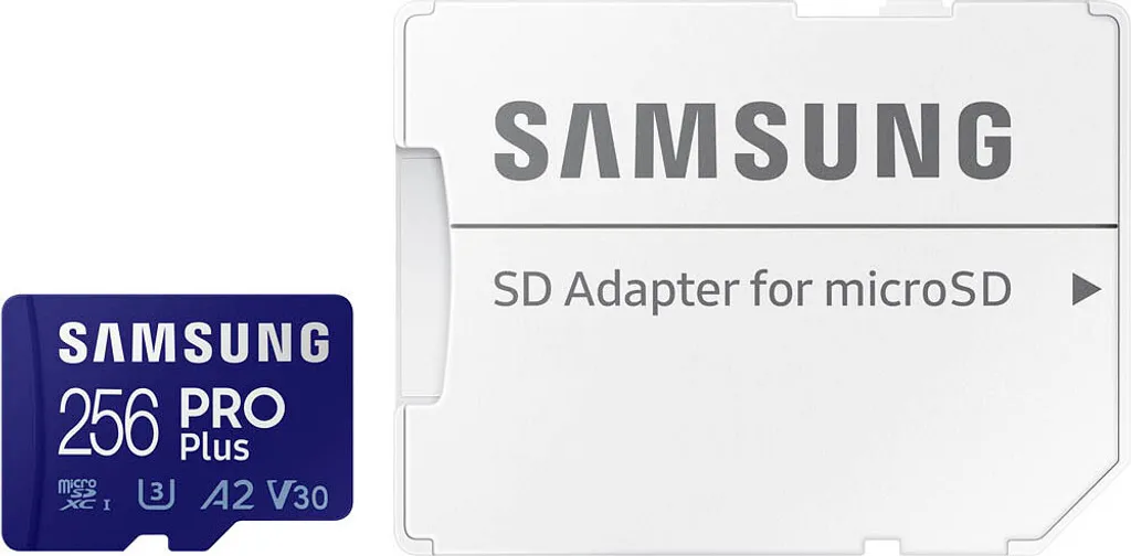 SAMSUNG MB-MD256KA/EU Carte microSD PRO Plus 256 GB avec Adaptateur SD - 6