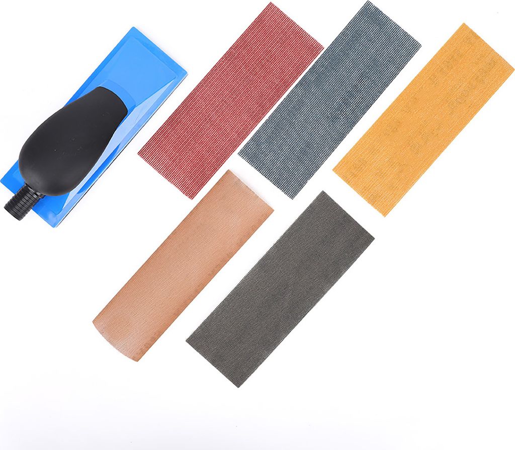 Staubabsaugung Sanding Sponge Block Manual Dust Free Grinding Block with Hook and LoopB