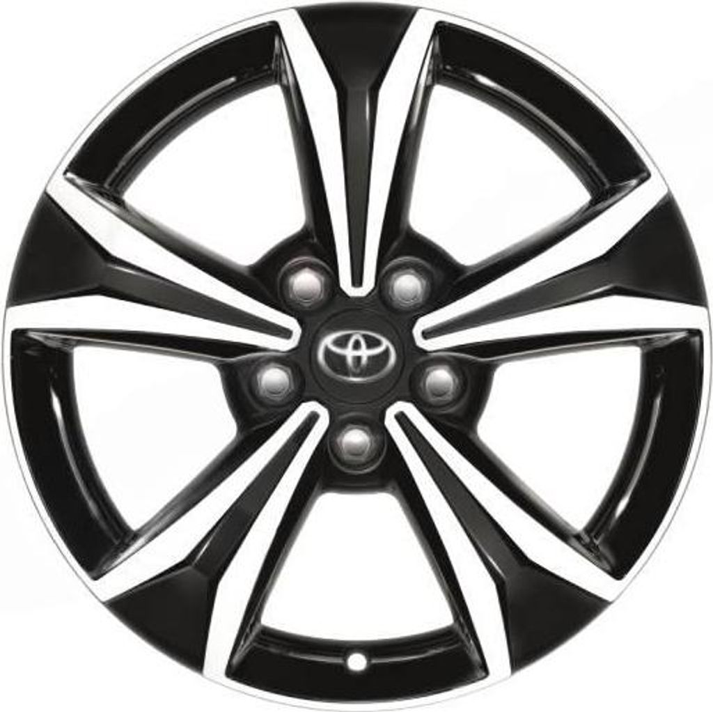 TOYOTA C-HR Alufelge 17 schwarz poliert PW457-10001-13 OE
