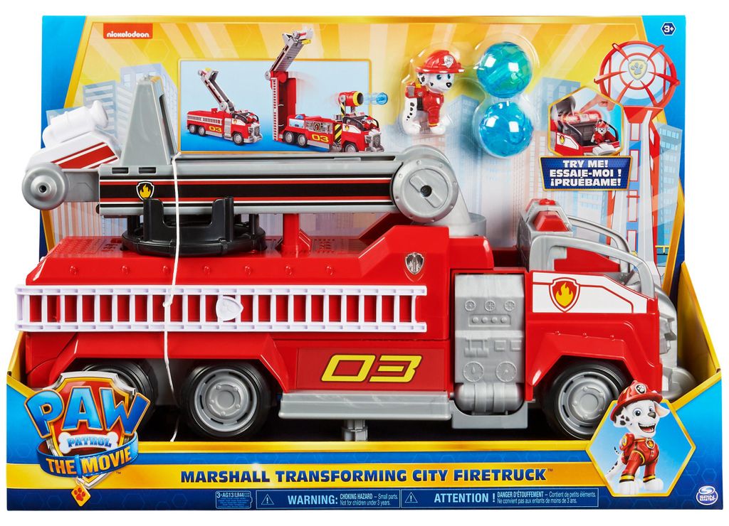 Spin Master 33145 - Autopompa di trasformazione di Paw Immagine del prodotto 
