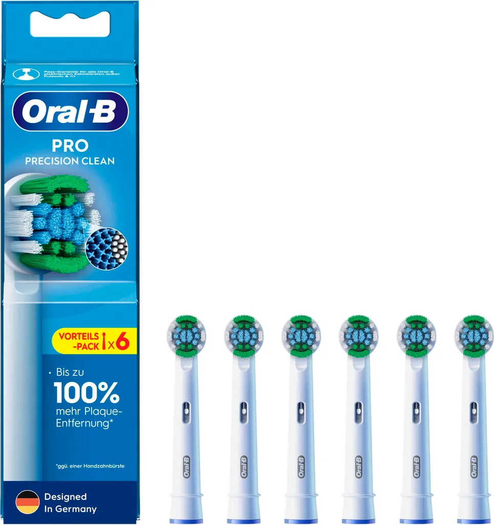 Oral-B Pro Precision Clean 6 Pezzi - Testine Originali al Miglior Prezzo