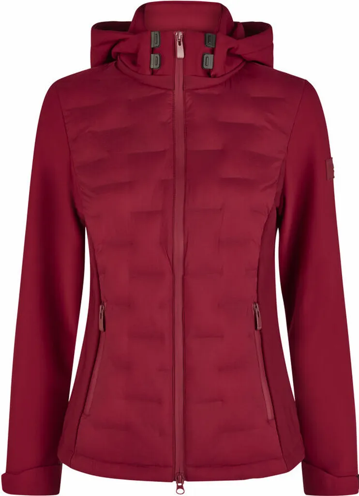 Veste Pikeur hybride Femme rumba red : finissez-en avec le froid HW24