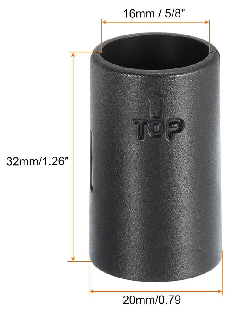 Drahtregalclips, 24 Stš¹ck 5/8 Zoll (16 mm) Drahtregalverriegelungsclips, Kunststoffregalhš¹lsen als Ersatz fš¹r Drahtregalsysteme (12 Paare)