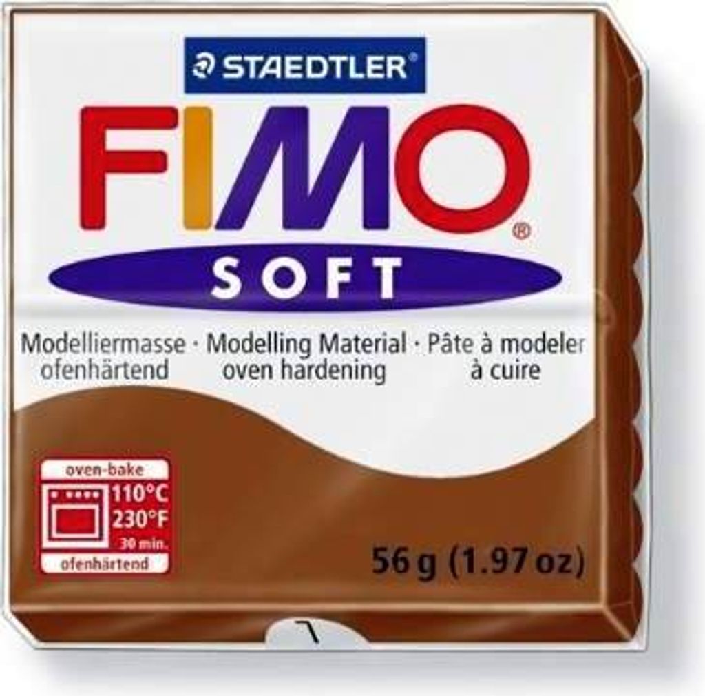 Fimo-Soft Modelliermasse 80207 Caramel Produktbild 