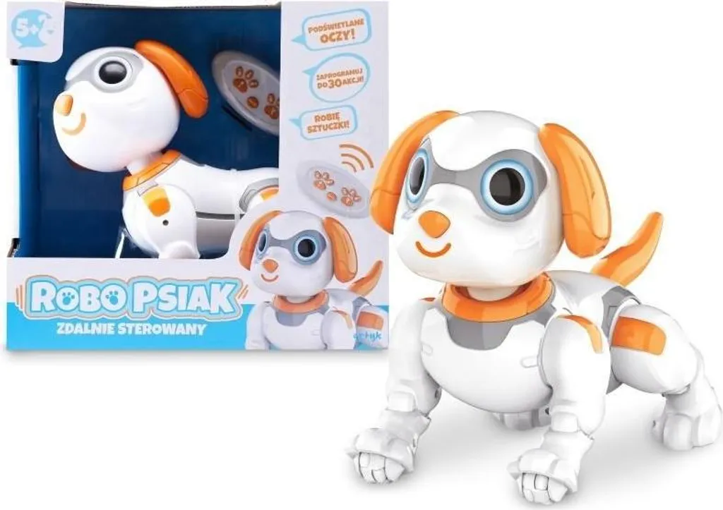 Robo-dog R/C Chien Robotique de Compagnie Idéal pour Jouer à la Maison