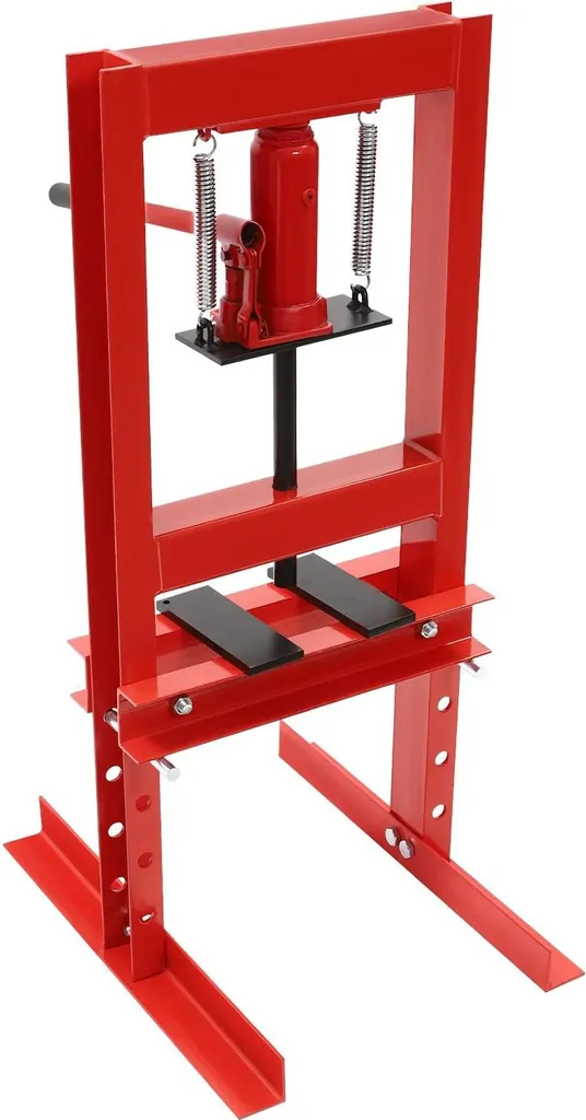 Presse hydraulique manuelle 6T pour garage - Hauteur de 0 à 28 cm