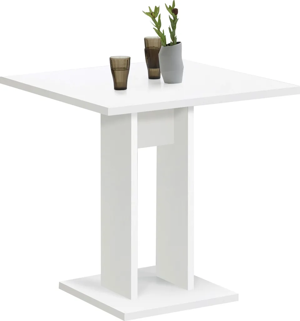 Table blanche gain de place BANDOL 1 - Finis les pieds encombrants