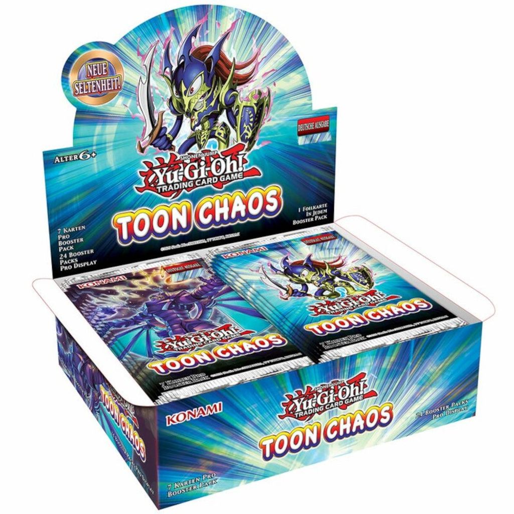Yu-Gi-Oh! Toon Chaos Booster Display (24 Booster) deutsch Produktbild 