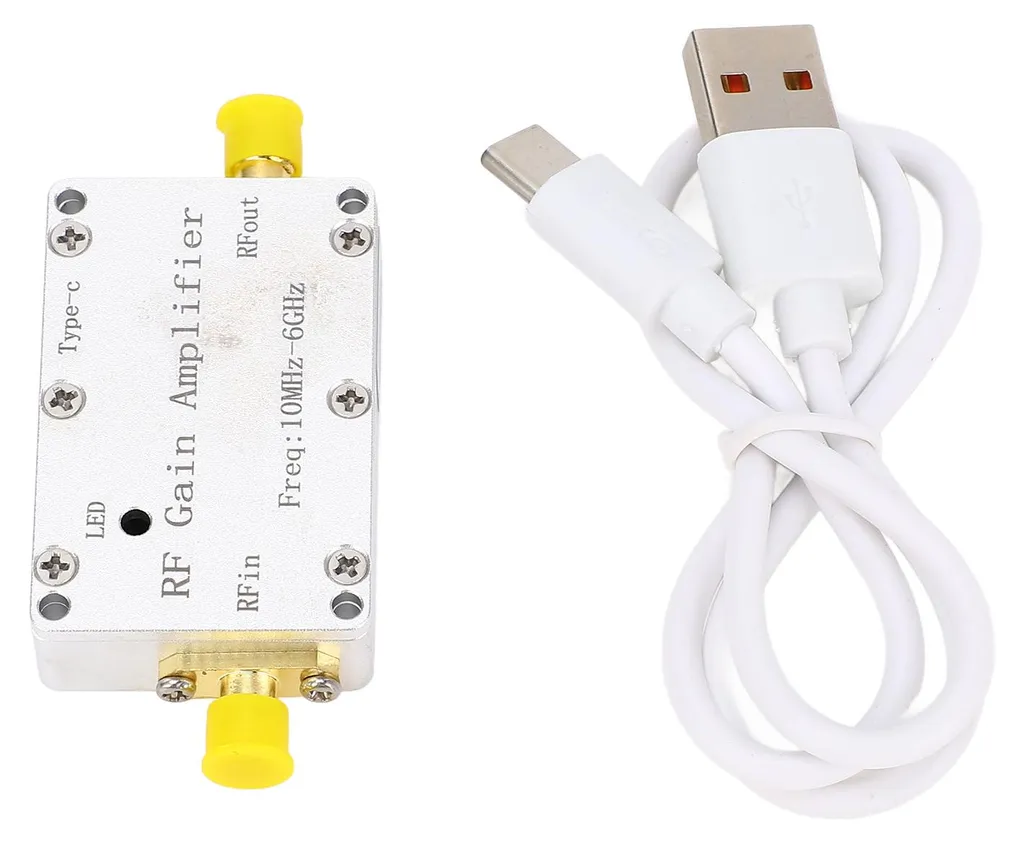 Préamplificateur SMA 10 MHz à 6 GHz pour Antenne et Réception SDR