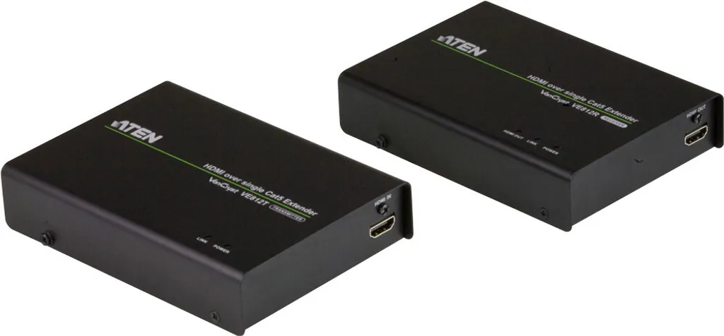 ATEN Extendeur HDMI via Câble CAT5e/6 - 100m 4K HDBaseT Cascadable