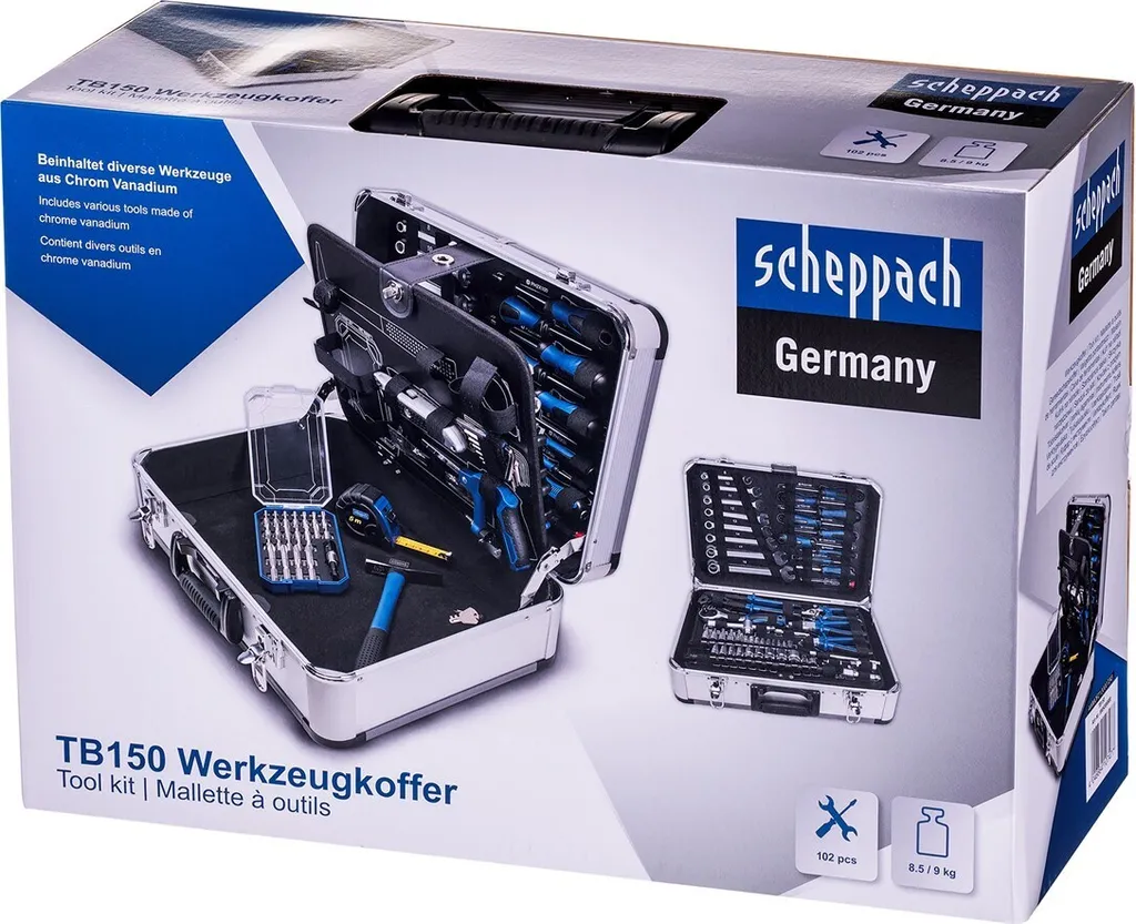 Analisi Valigetta Scheppach TB150 101 Pezzi | Opinioni e Prezzo - 18