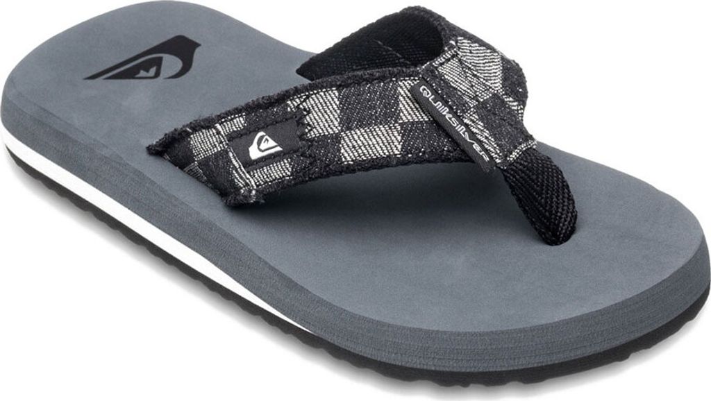 QUIKSILVER Kids Flip Flop Monkey Abyss grey 3.5(35)