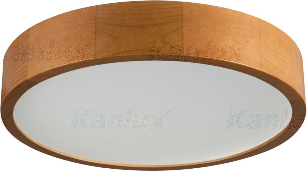 Kanlux Deckenleuchte JASMIN E27 Gold Eiche 2x 36441