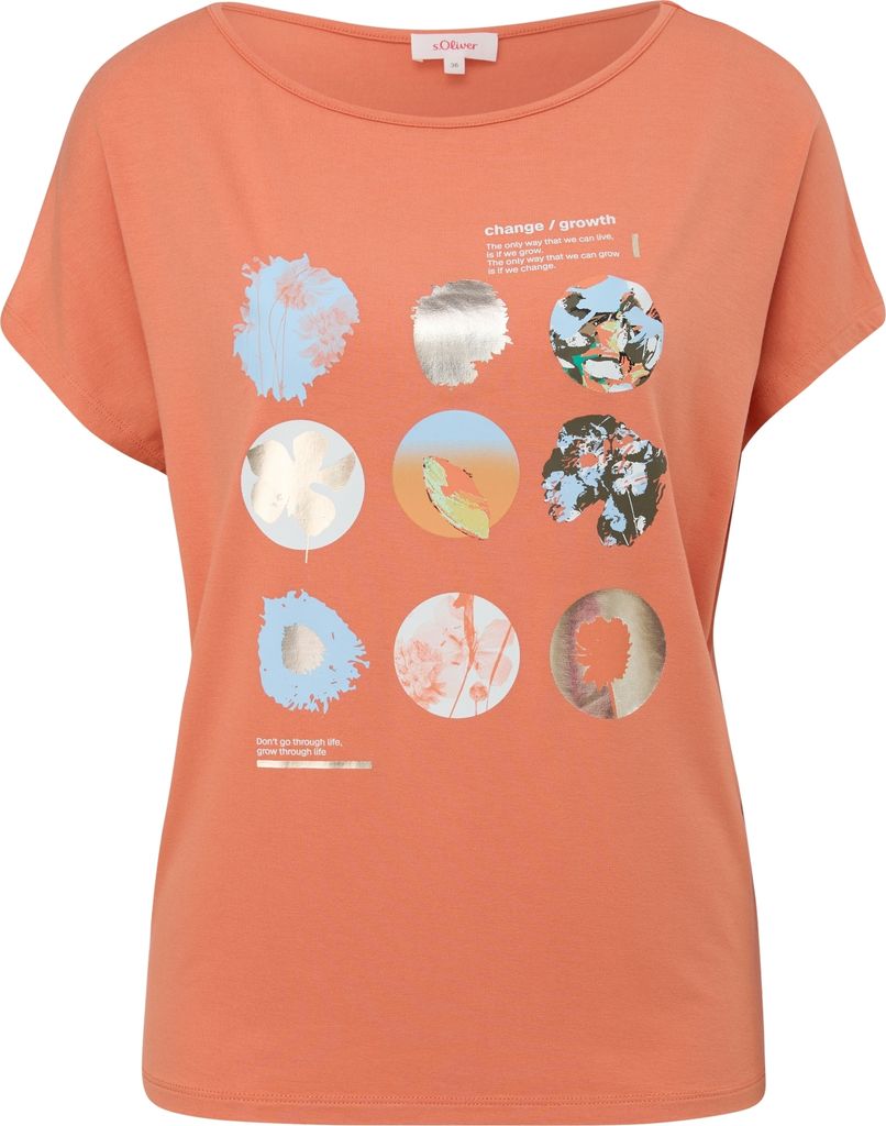 s.Oliver s.Oliver female RED LABEL T-Shirt 27D0 ORANGE 38