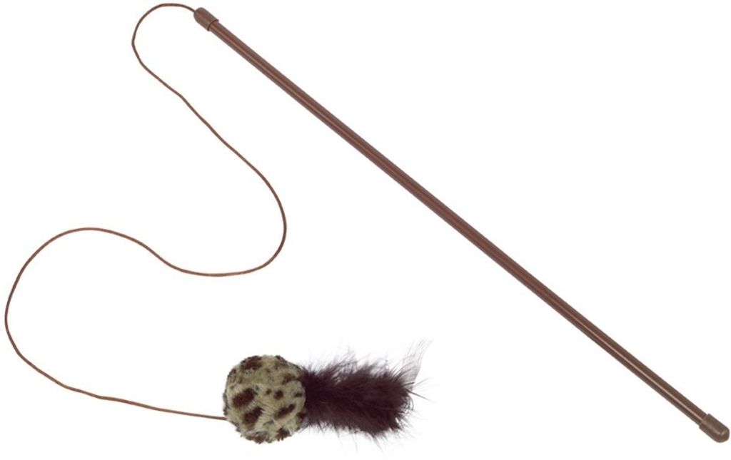 Nobby hengel met rammelbal en veren, voor katten, Productafbeelding 