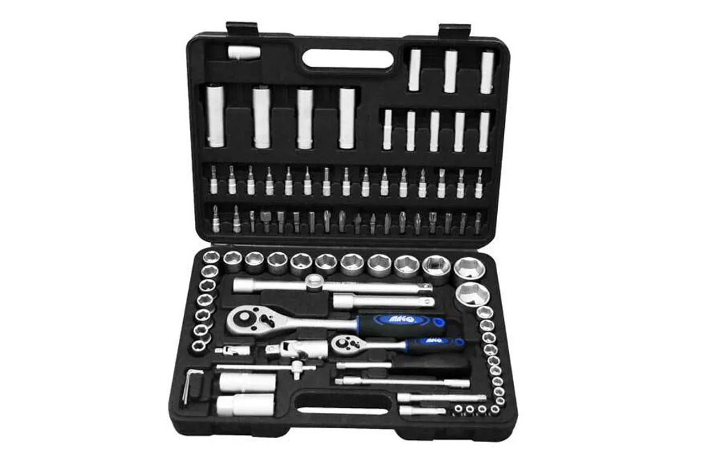 MAGG 080018 Kit Gola 94 pièces - Coffret de douilles 1/2" et 1/4" complet