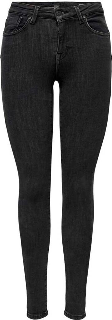 Only Power Mid Push Up Skinny Rea3722 Medium Grey Denim M