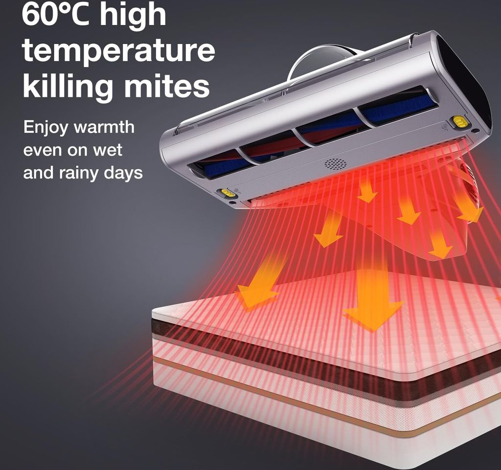 Jimmy BX7 Pro Milbensauger, 700 W, UV-C Licht, Anti Milben Produktbild 6