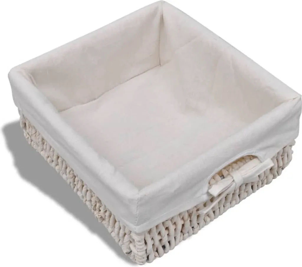 Banc de rangement 62 cm Blanc en bois pour optimiser vos petits espaces