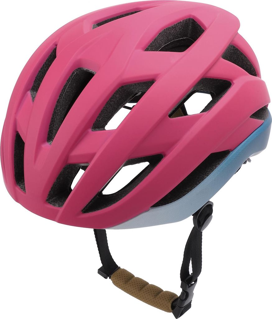 Bike Helmet for Adult Men and Women with Two Removable Liners Head Gear for Riding Skateboarding Red Blue M