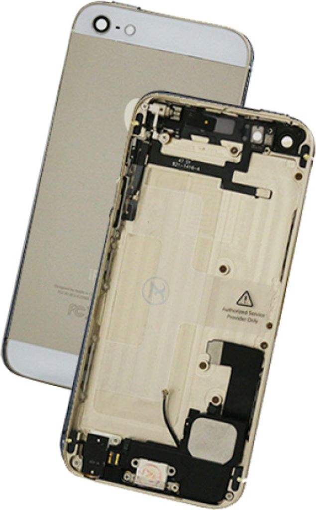 Akkudeckel für Apple iPhone 5 inkl. Ersatzteile gold