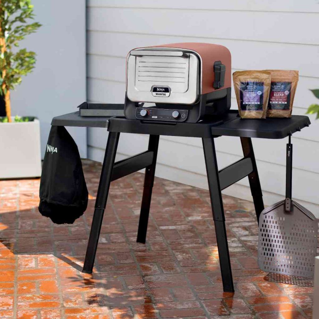 Ninja Woodfire 4718J800EUUK Höhenverstellbarer Ständer Produktbild 19