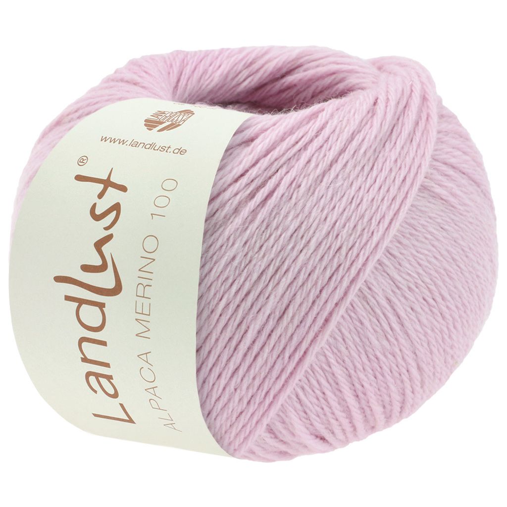 Lana Grossa Landlust Alpaka Merino 100 313 Rosa 50g
