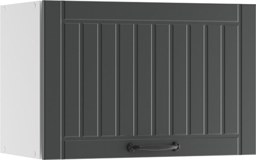 Hängeschrank Vicco Fame-Line Anthrazit Landhaus 60 cm Flach, Model 36038