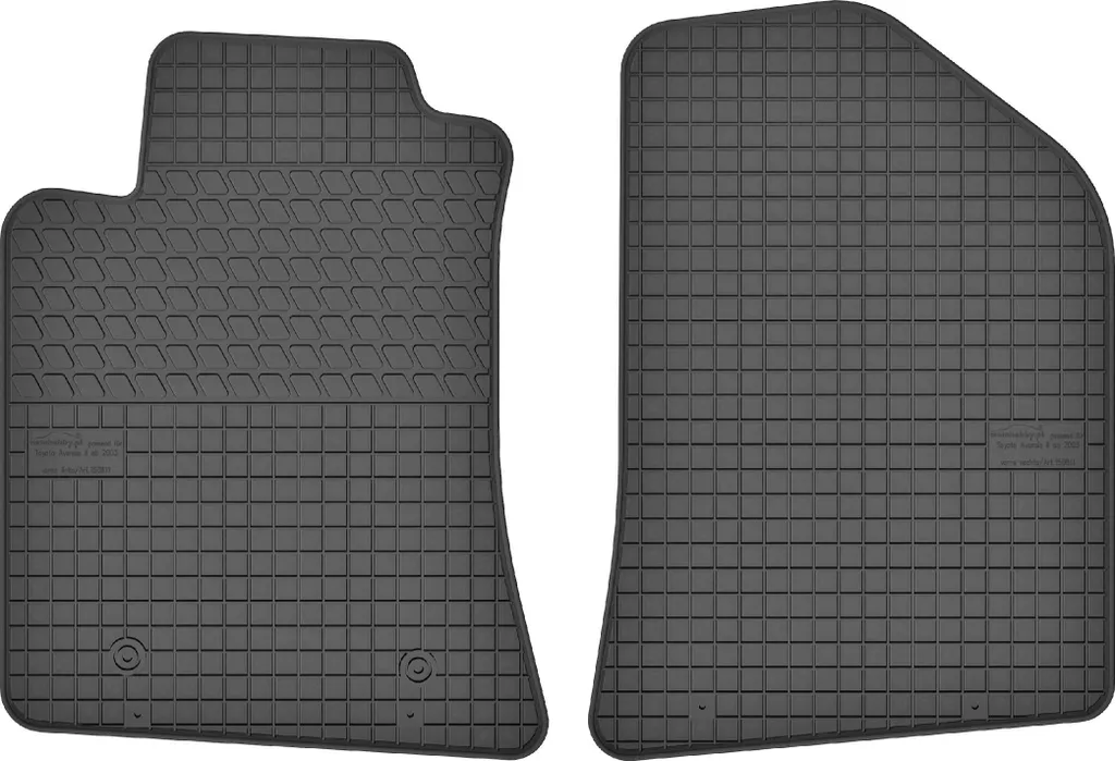 Toyota Avensis II Tappetini Gomma Anteriori | Comfort e Igiene in Viaggio