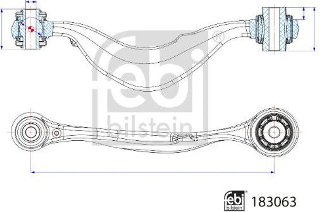 Suspension roue FEBI BILSTEIN 183063 pour réparer BMW Série 5 G30 OE