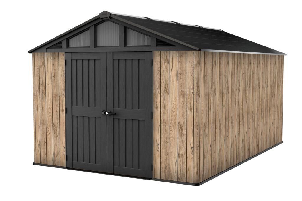Keter Summit Gartenhaus 10×15 – Stahlverstärkt – DecoCoat Produktbild 