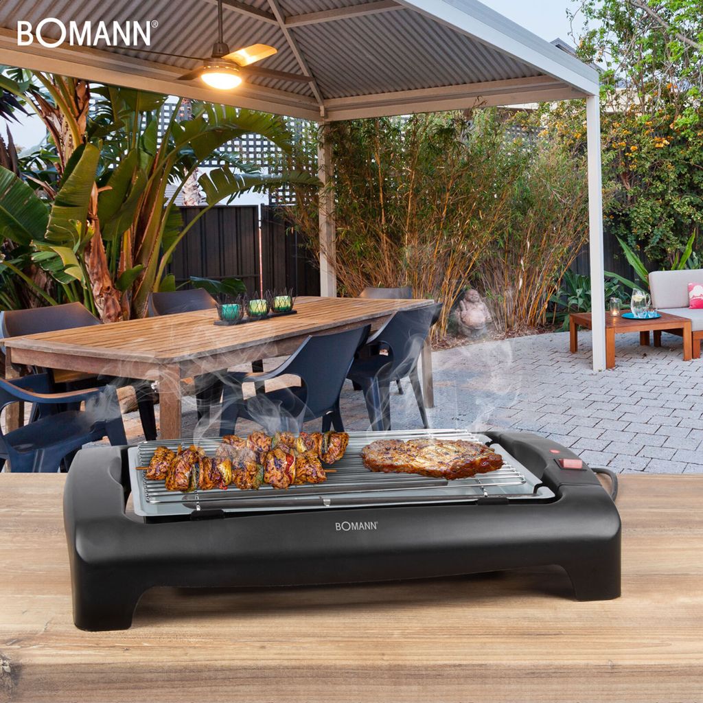 BOMANN Grill BQ 1240 N 2000 W schwarz Zdjęcie produktu 14