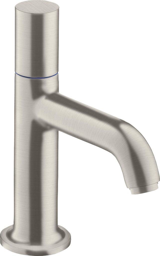 hansgrohe AXOR Uno Standventil 70 ohne Ablaufgarnitur, Kaltwasseranschluss, Ausladung 100mm, 38130800