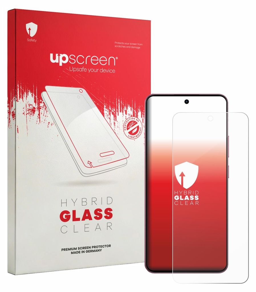 upscreen Schutzglas für realme P4 Lite Schutzfolie Panzer Folie Glas Display Schutz klar