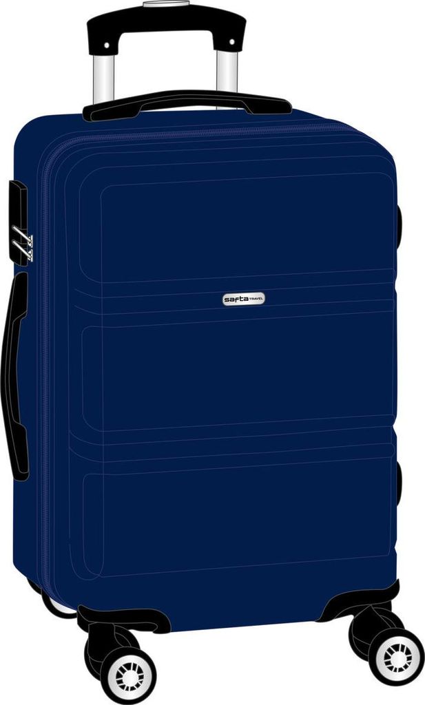 Safta Kabinenkoffer Marineblau 20'' 34,5 x 55 x 20 cm Produktbild 