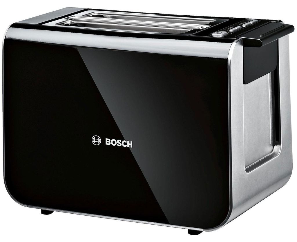 Bosch TAT8613N, 2 krajcov, Čierna, Nerezová oceľ, Tlačidlá, Obrázok produktu 