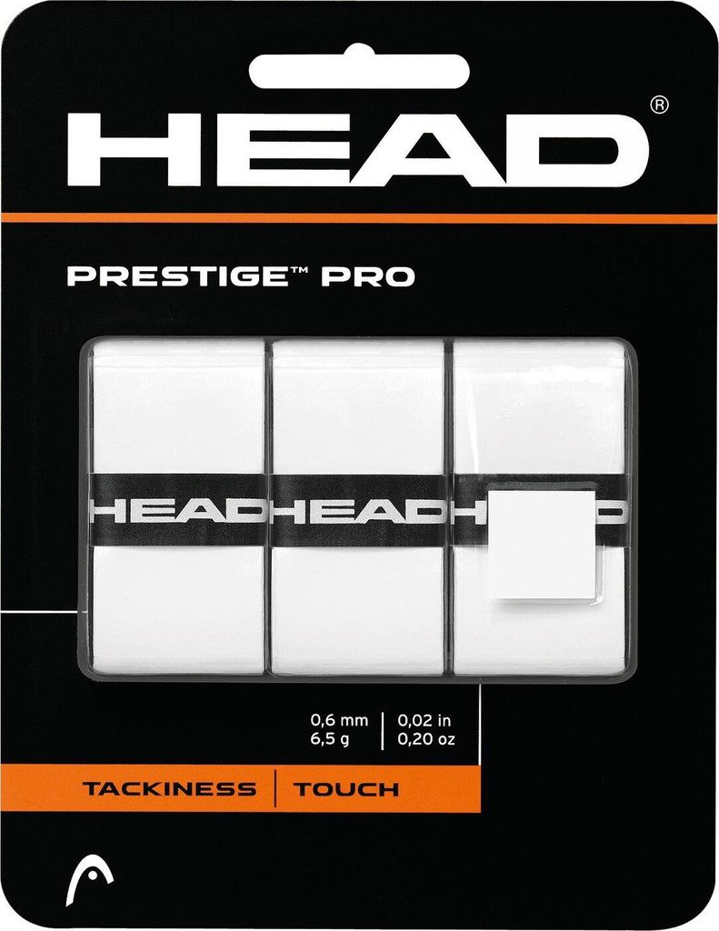 HEAD Prestige Pro 3 pcs Pack  Overgrip wh WHITE Produktbild 