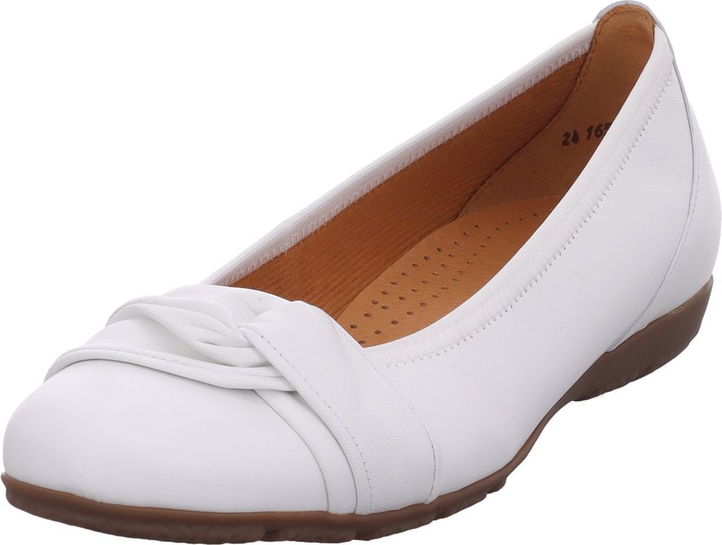 Gabor Ballerinas Damen 31373139333934 Weiß 38 EU Produktbild 24