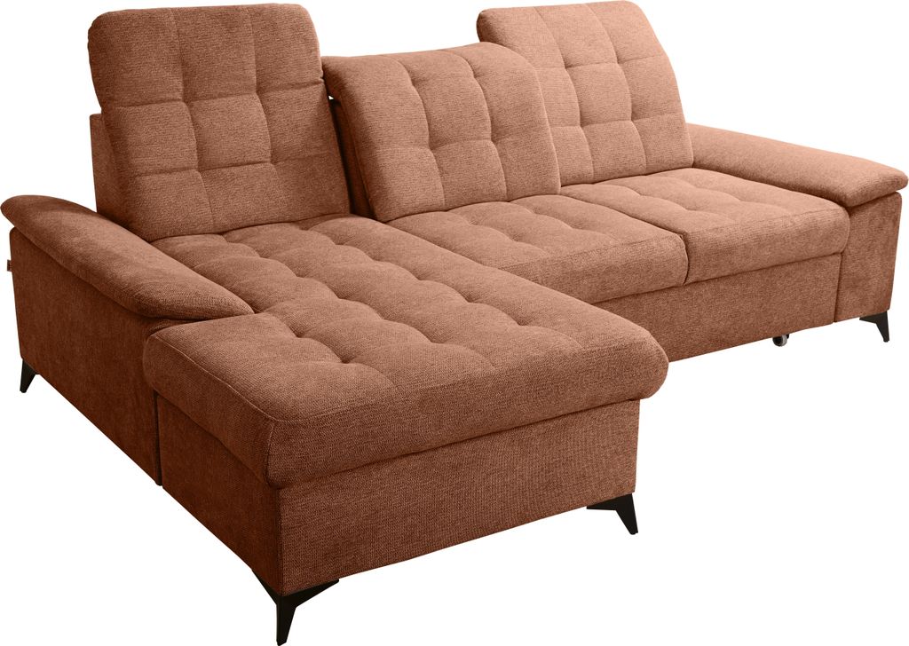 Robin Inspire Ecksofa Mit Schlaffunktion Bettkasten L Form Sofa Eckcouch Schlafcouch Freistehend Verstellbare Sitztiefe Rückenhöhe Neo Mini 257 x...
