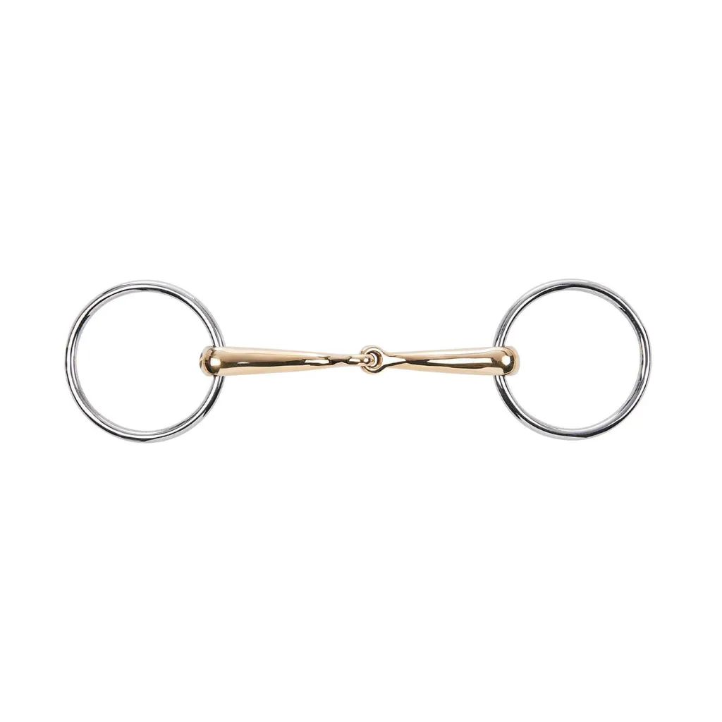Mors à eau simple brisure BUSSE KAUGAN-Shaped 14 mm - Taille 11,5 cm