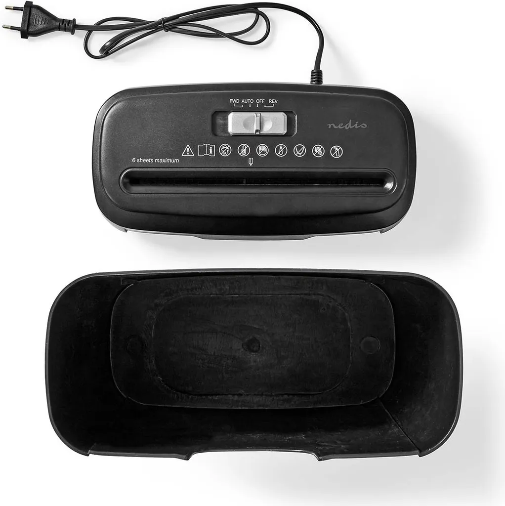 Éliminez vos factures avec ce destructeur de documents compact 10L - 16