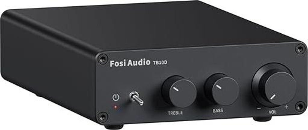 Fosi Audio TB10D 600 Watt TPA3255 Mini Verstärker HiFi Stereo Klasse D Verstärker Integrierter digitaler 2 Kanal Audioempfänger für Passive Hei...