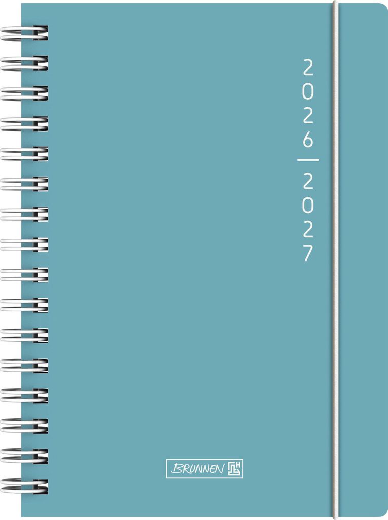 Schülerkalender 2026/2027 "Plain Blue" | A5, Kunststoff Produktbild 