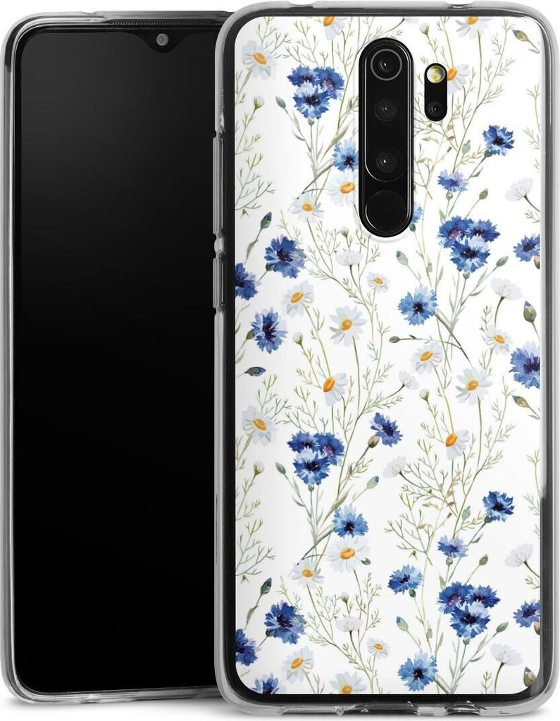 DeinDesign Handyhülle für Xiaomi Redmi Note 8 Pro Silikon Hülle Case Smartphone Schutzhülle Blume Blumen Muster