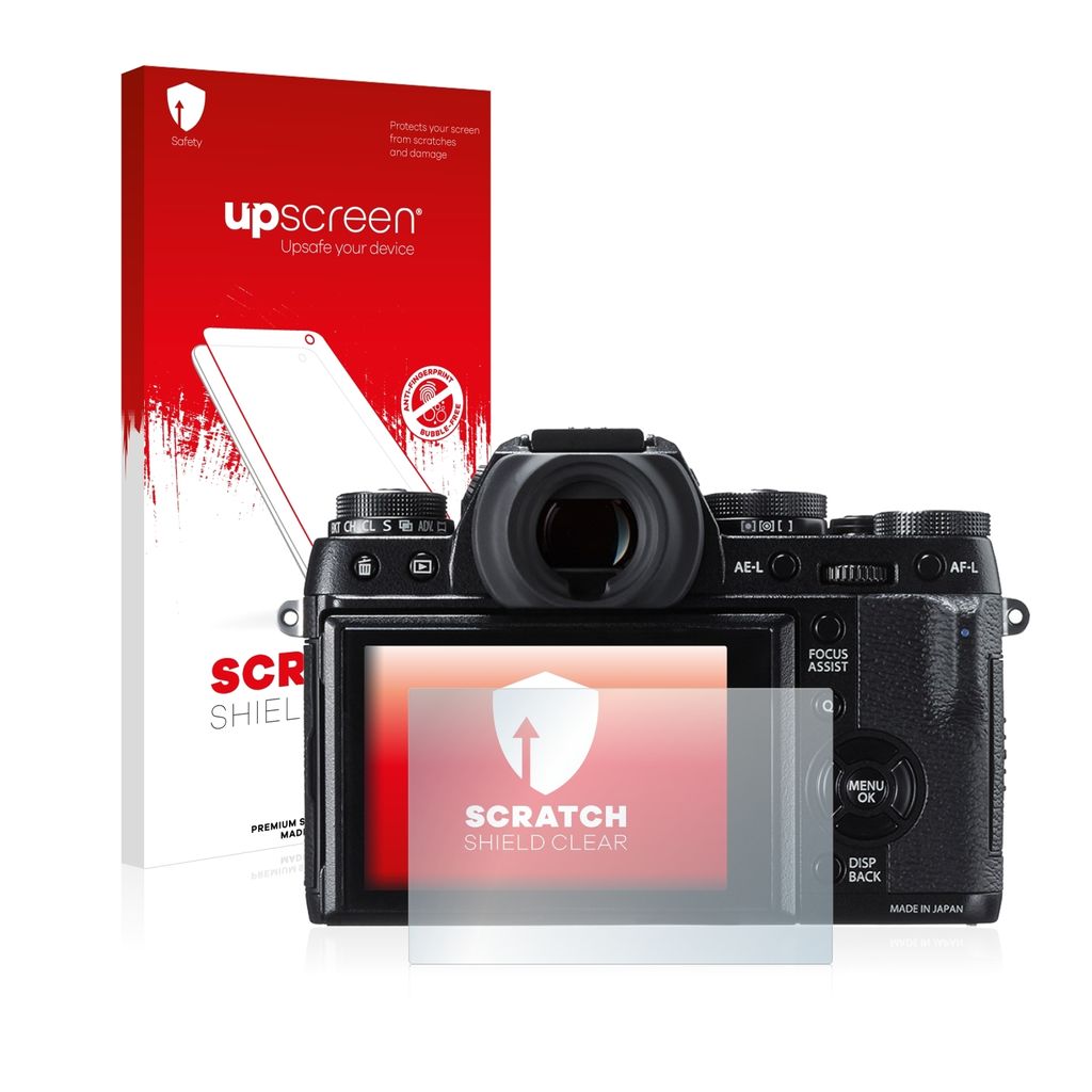 upscreen Schutzfolie für Fujifilm X-T1 Displayschutz Displayschutzfolie Folie Klar Transparent