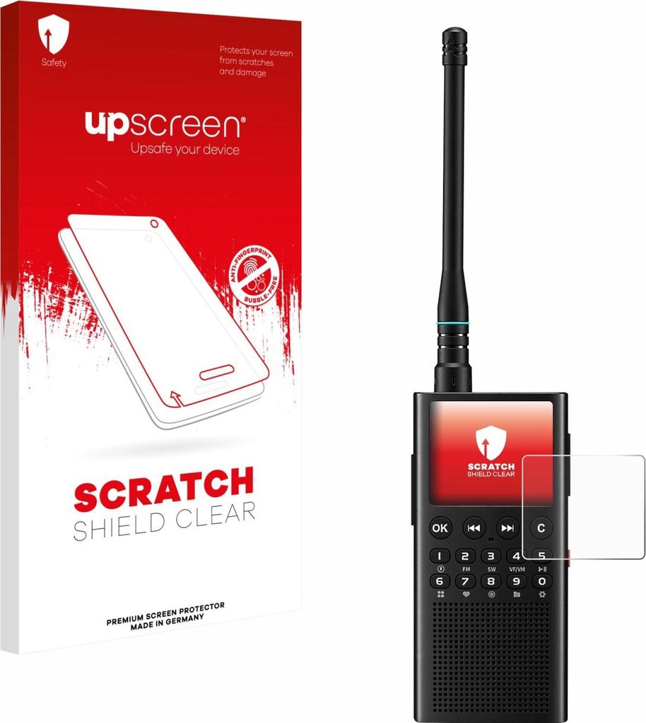 upscreen Schutzfolie für Choyong WT2 Displayschutz Displayschutzfolie Folie Klar Transparent