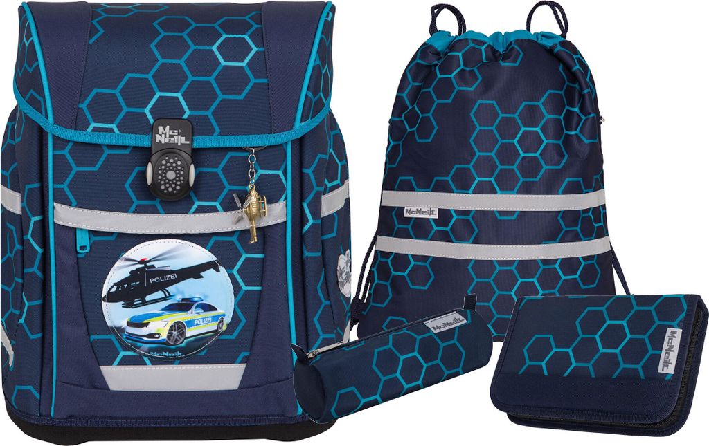 McNeill zaino della scuola Tenero Schoolbag Set 5 -pezzi Immagine del prodotto 